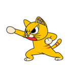 猫空手(師匠編)（個別スタンプ：4）