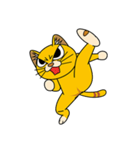猫空手(師匠編)（個別スタンプ：7）