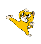 猫空手(師匠編)（個別スタンプ：8）