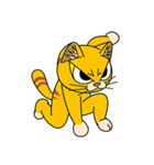 猫空手(師匠編)（個別スタンプ：15）