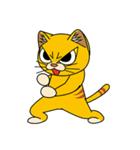 猫空手(師匠編)（個別スタンプ：17）