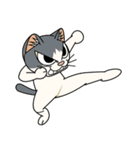 猫空手(師匠編)（個別スタンプ：24）