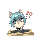 cat Isold and dog Ira（個別スタンプ：21）