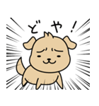 困った犬のスタンプ（個別スタンプ：21）