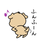 困った犬のスタンプ（個別スタンプ：22）