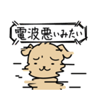 困った犬のスタンプ（個別スタンプ：36）