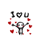 Simple life with only eyes（個別スタンプ：6）