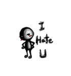 Simple life with only eyes（個別スタンプ：7）