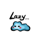 Simple life with only eyes（個別スタンプ：11）