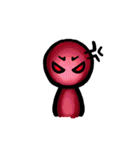 Simple life with only eyes（個別スタンプ：13）