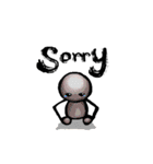 Simple life with only eyes（個別スタンプ：17）