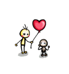 Simple life with only eyes（個別スタンプ：20）