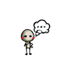 Simple life with only eyes（個別スタンプ：26）