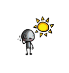 Simple life with only eyes（個別スタンプ：27）