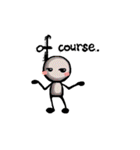 Simple life with only eyes（個別スタンプ：29）