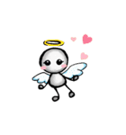 Simple life with only eyes（個別スタンプ：32）