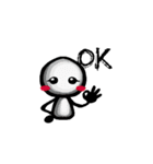 Simple life with only eyes（個別スタンプ：39）