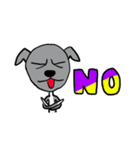犬でっせ。イタグレでっせ。ブルーでっせ。（個別スタンプ：15）
