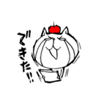 原稿をするねこ（個別スタンプ：10）