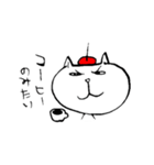 原稿をするねこ（個別スタンプ：12）