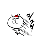 原稿をするねこ（個別スタンプ：17）