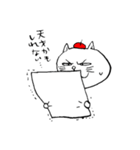 原稿をするねこ（個別スタンプ：18）