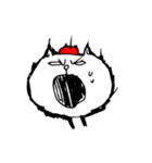 原稿をするねこ（個別スタンプ：22）