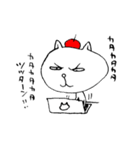 原稿をするねこ（個別スタンプ：25）