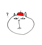 原稿をするねこ（個別スタンプ：28）