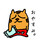 へたくそな猫みたいなやつ（個別スタンプ：3）