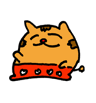 へたくそな猫みたいなやつ（個別スタンプ：22）