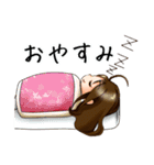 富山弁☆浴衣女子南ちゃん（個別スタンプ：18）