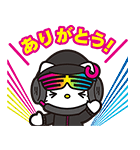 DJ Hello Kitty（個別スタンプ：3）