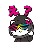 DJ Hello Kitty（個別スタンプ：6）