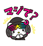 DJ Hello Kitty（個別スタンプ：11）
