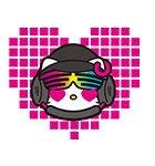 DJ Hello Kitty（個別スタンプ：13）