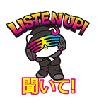 DJ Hello Kitty（個別スタンプ：21）
