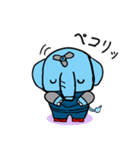 水道屋さんのゾウスタンプ（個別スタンプ：2）