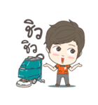 teepopp cleaning（個別スタンプ：5）