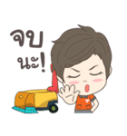 teepopp cleaning（個別スタンプ：36）