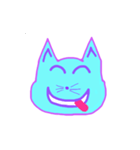 Emoji Kitty - Cute Emoji Cat Stickers（個別スタンプ：3）