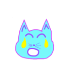 Emoji Kitty - Cute Emoji Cat Stickers（個別スタンプ：5）