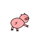 ぶたぶたの夢（個別スタンプ：4）