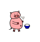 ぶたぶたの夢（個別スタンプ：11）