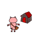 ぶたぶたの夢（個別スタンプ：18）