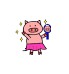 ぶたぶたの夢（個別スタンプ：21）