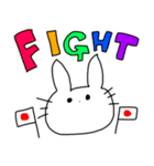 うさちゃんのきまぐれスタンプ（個別スタンプ：6）