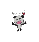 喜びぱんだ（個別スタンプ：2）