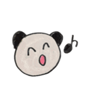 喜びぱんだ（個別スタンプ：3）