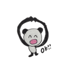 喜びぱんだ（個別スタンプ：11）